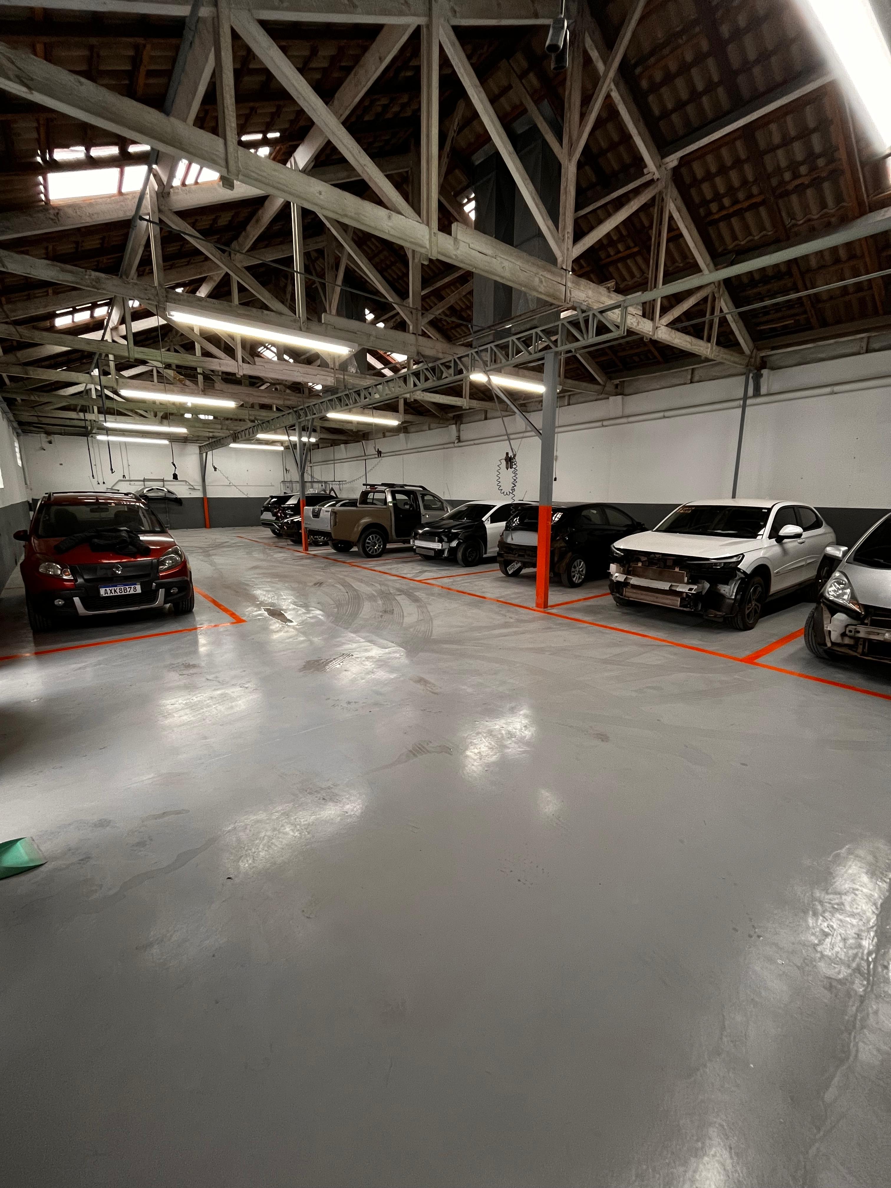 Vista geral da área produtiva