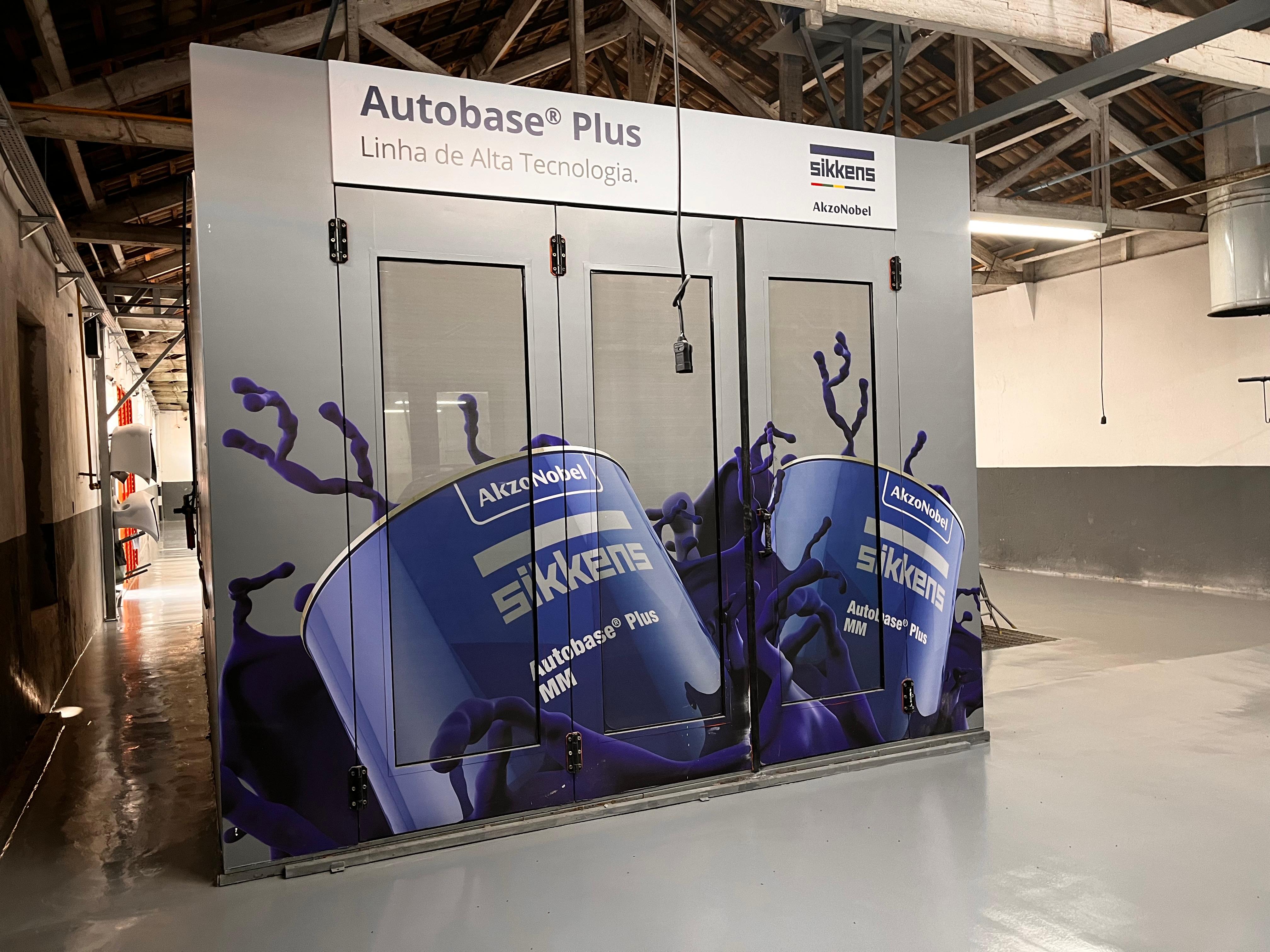 Cabine de pintura externa