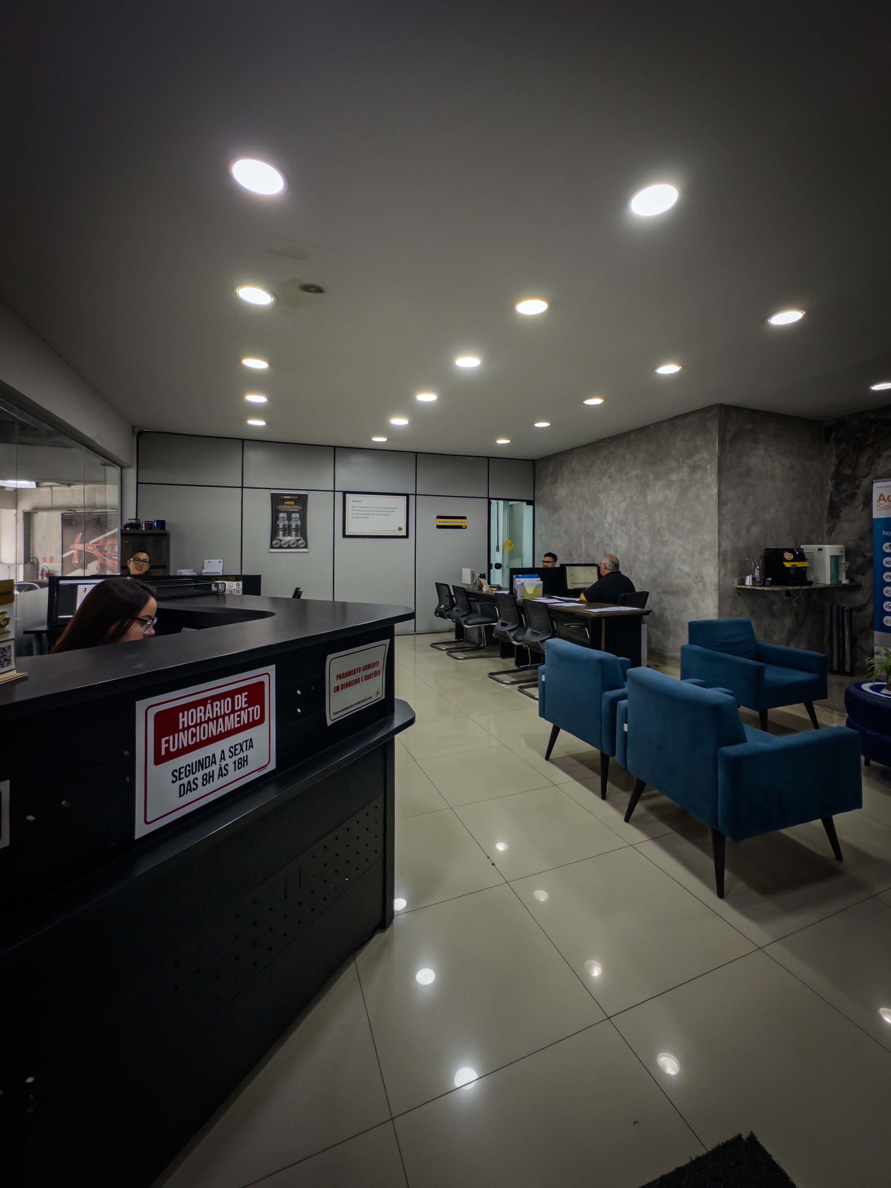 Área de atendimento