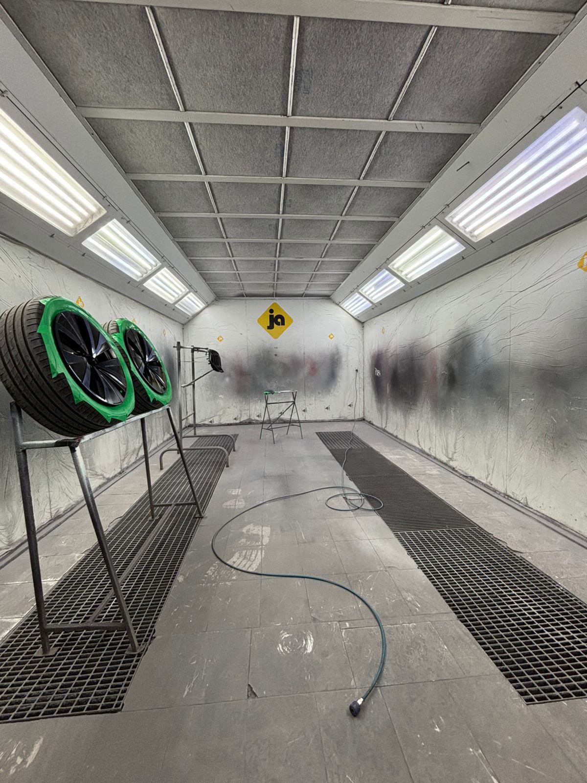 Cabine de pintura interna