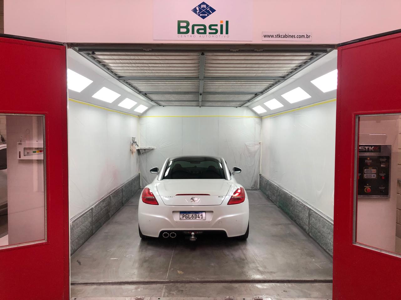 Cabine de pintura interna