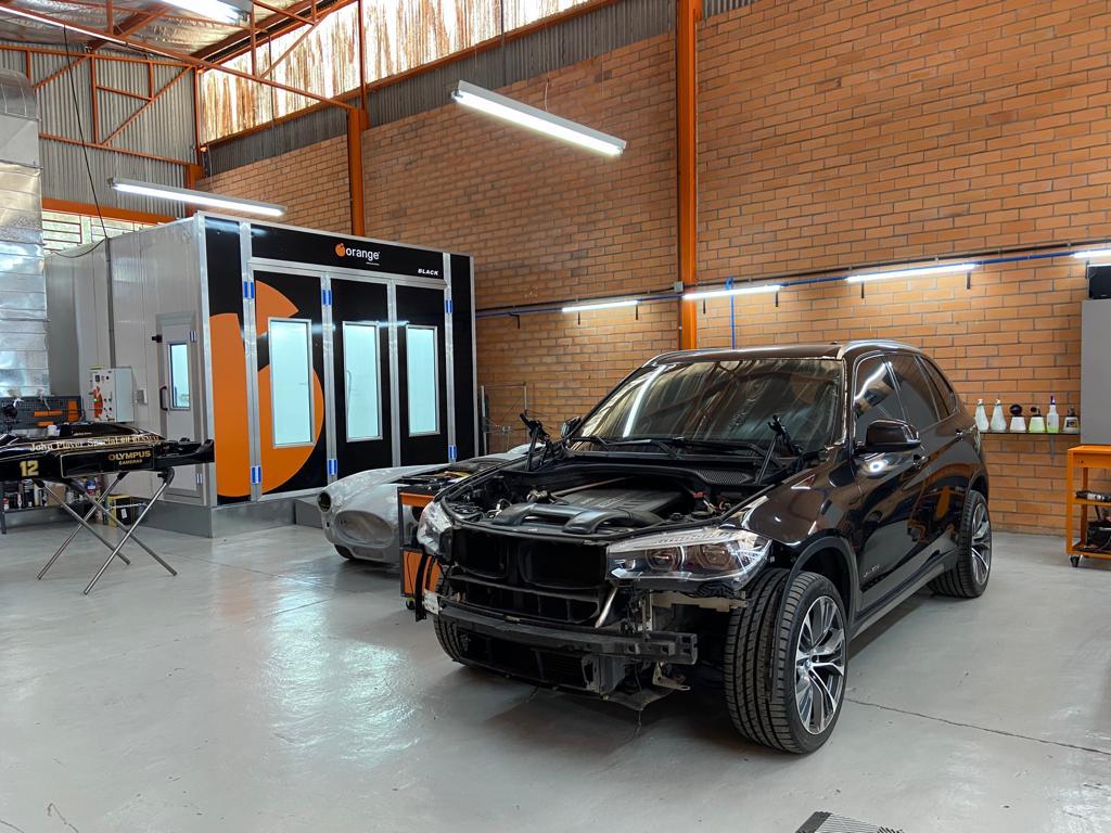 Piso da área produtiva