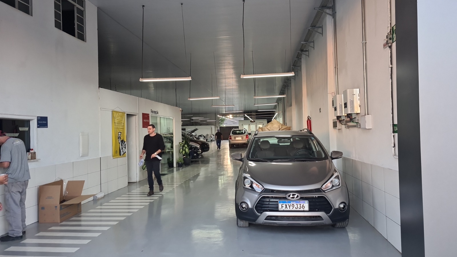 Entrada de veículos