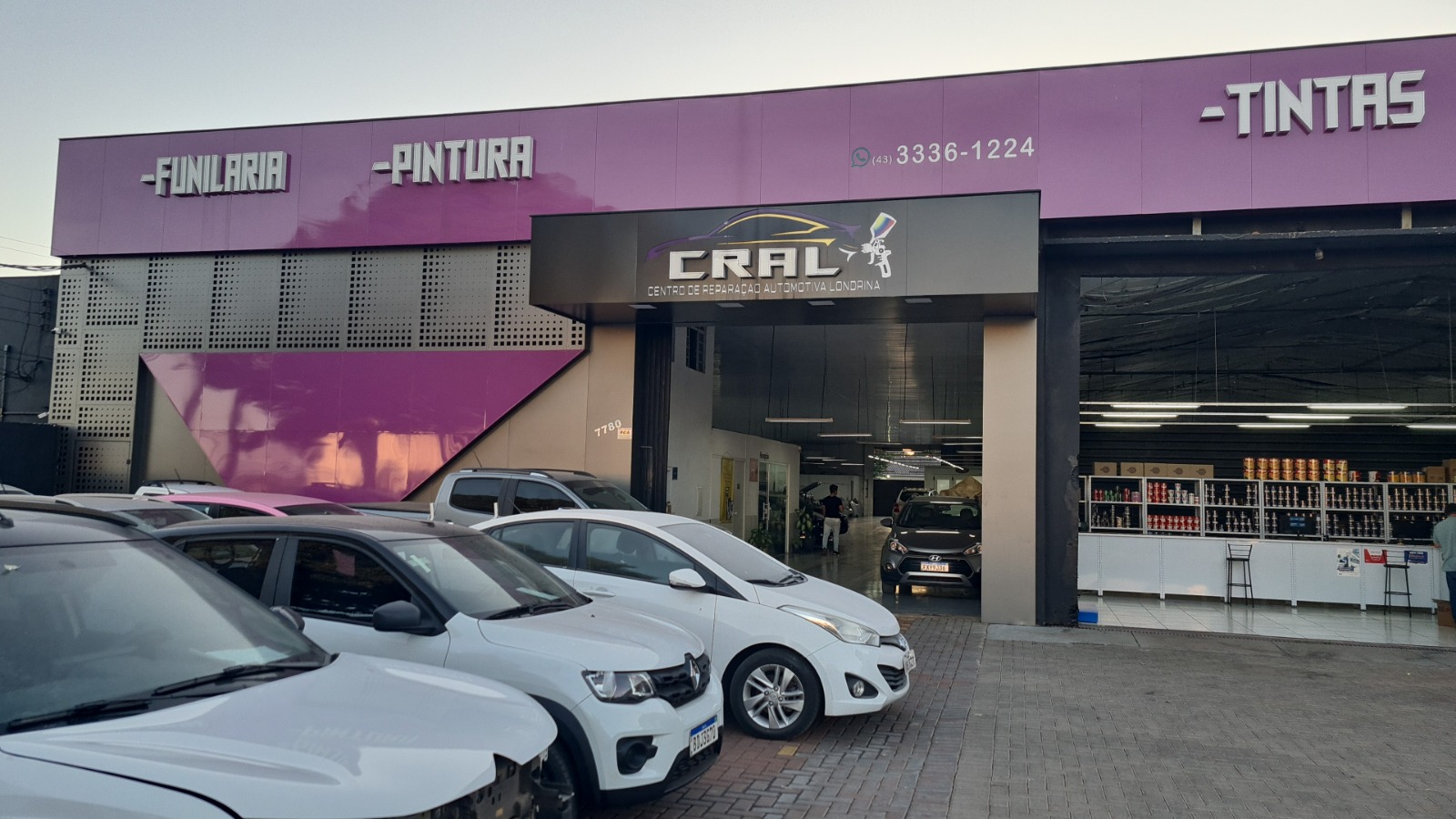 Estacionamento para clientes