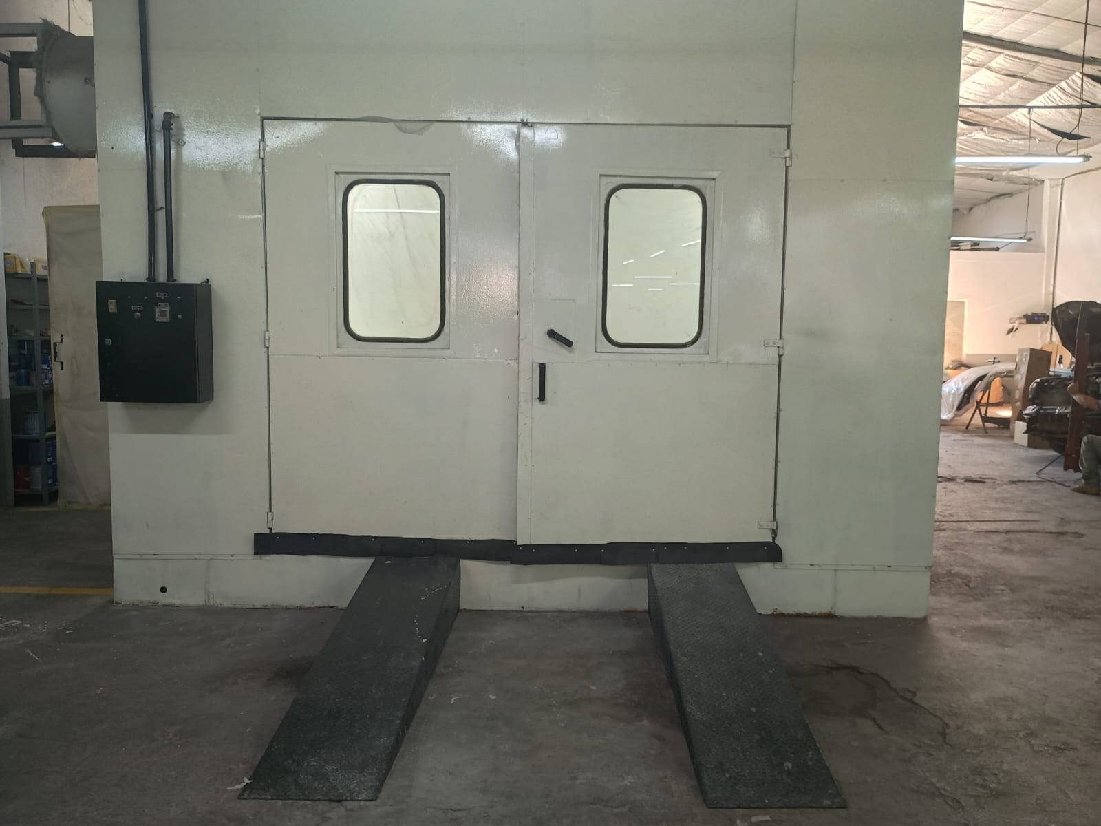 Área para box rápido