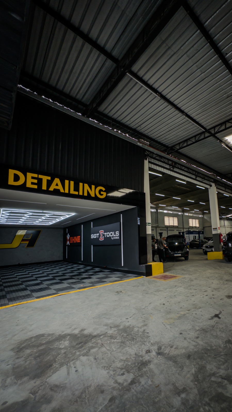 Entrada de veículos